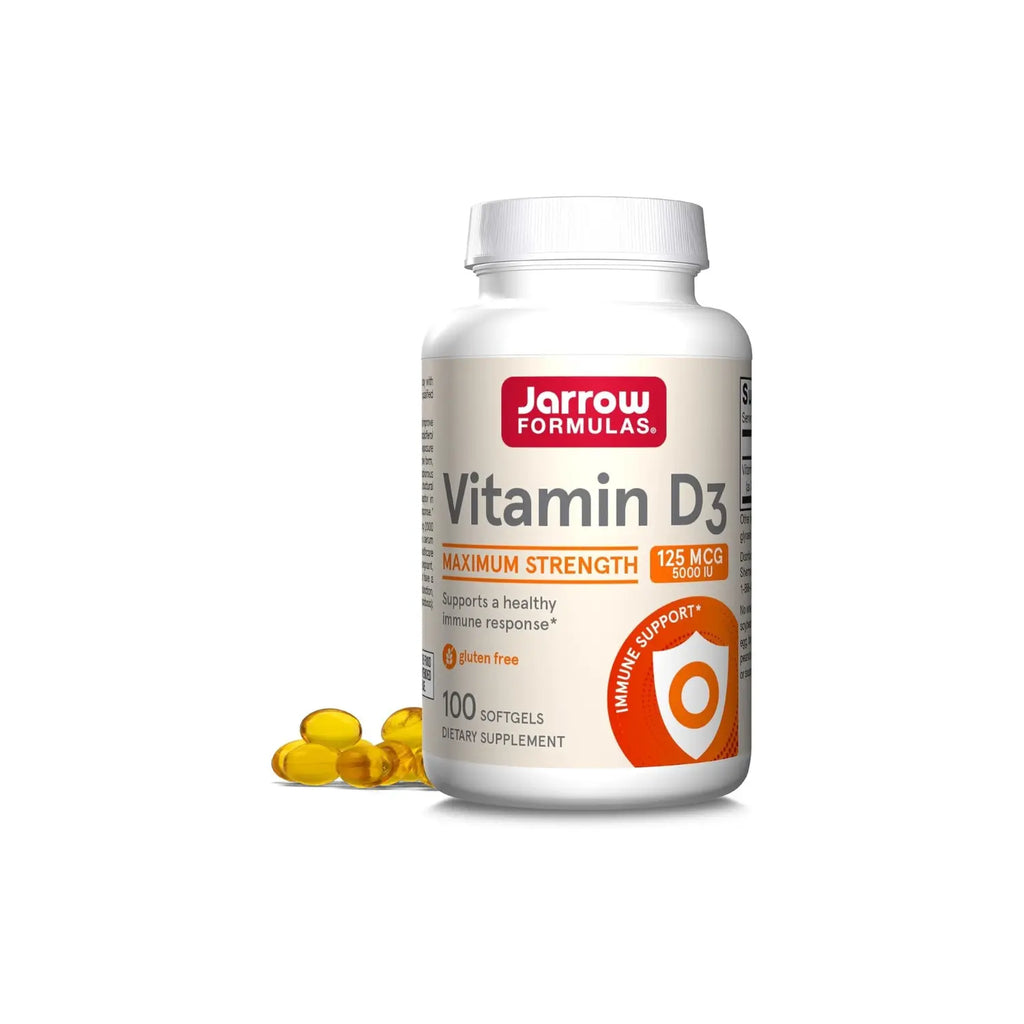 Jarrow formulas Vitamin D3 125 mcg 100 caps sfn