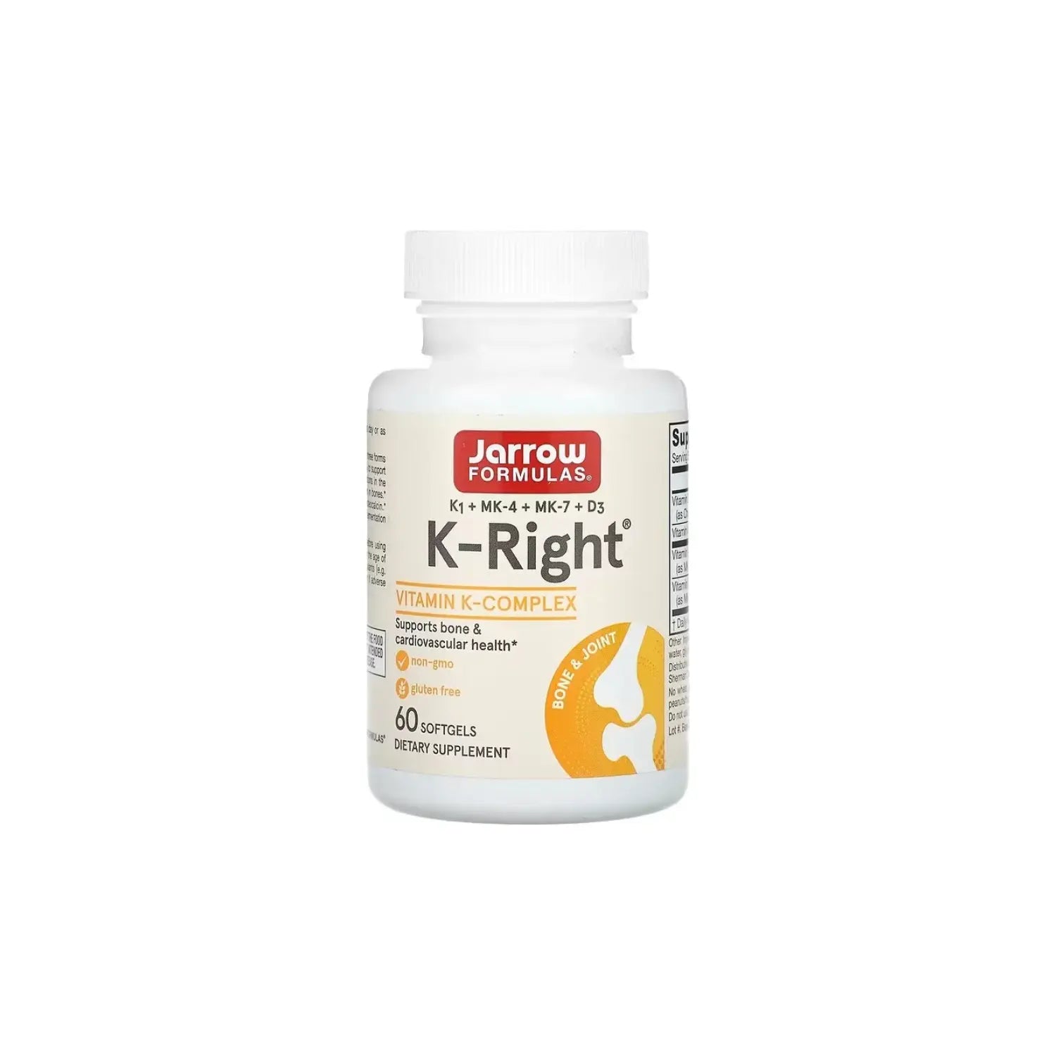 Jarrow Formulas Complejo De Vitaminas K + D3 60 sgels sfn