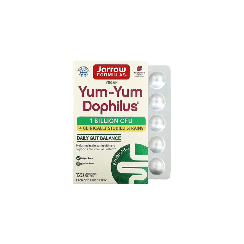 Jarrow Formulas Yum-Yum Probioticos 120 masticables sfn