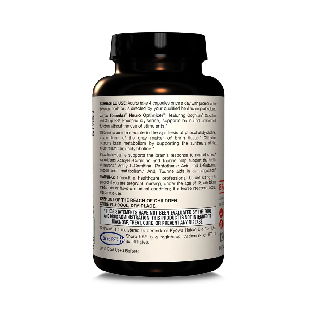 Jarrow Formulas Neuro Optimizer 120 Capsulas sfn
