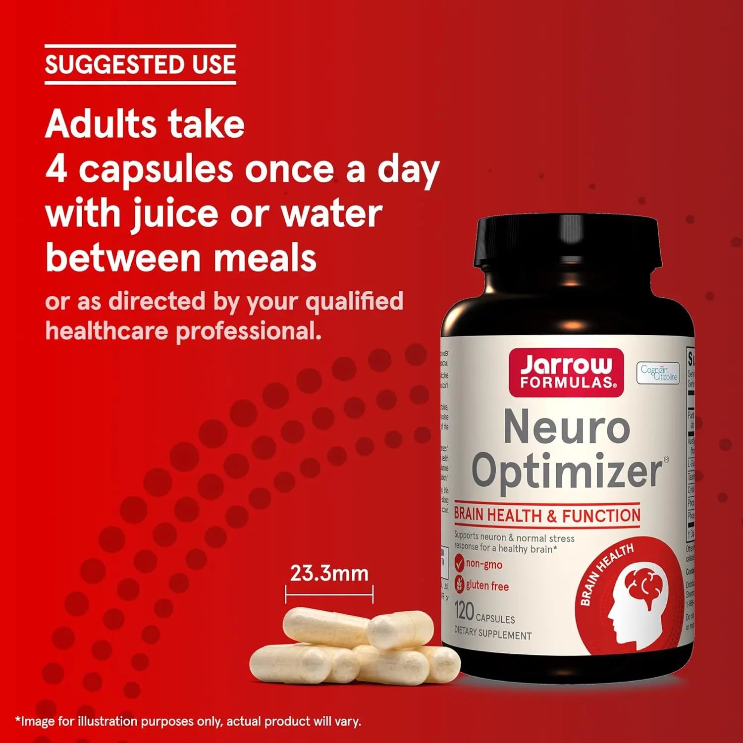 Jarrow Formulas Neuro Optimizer 120 Capsulas sfn