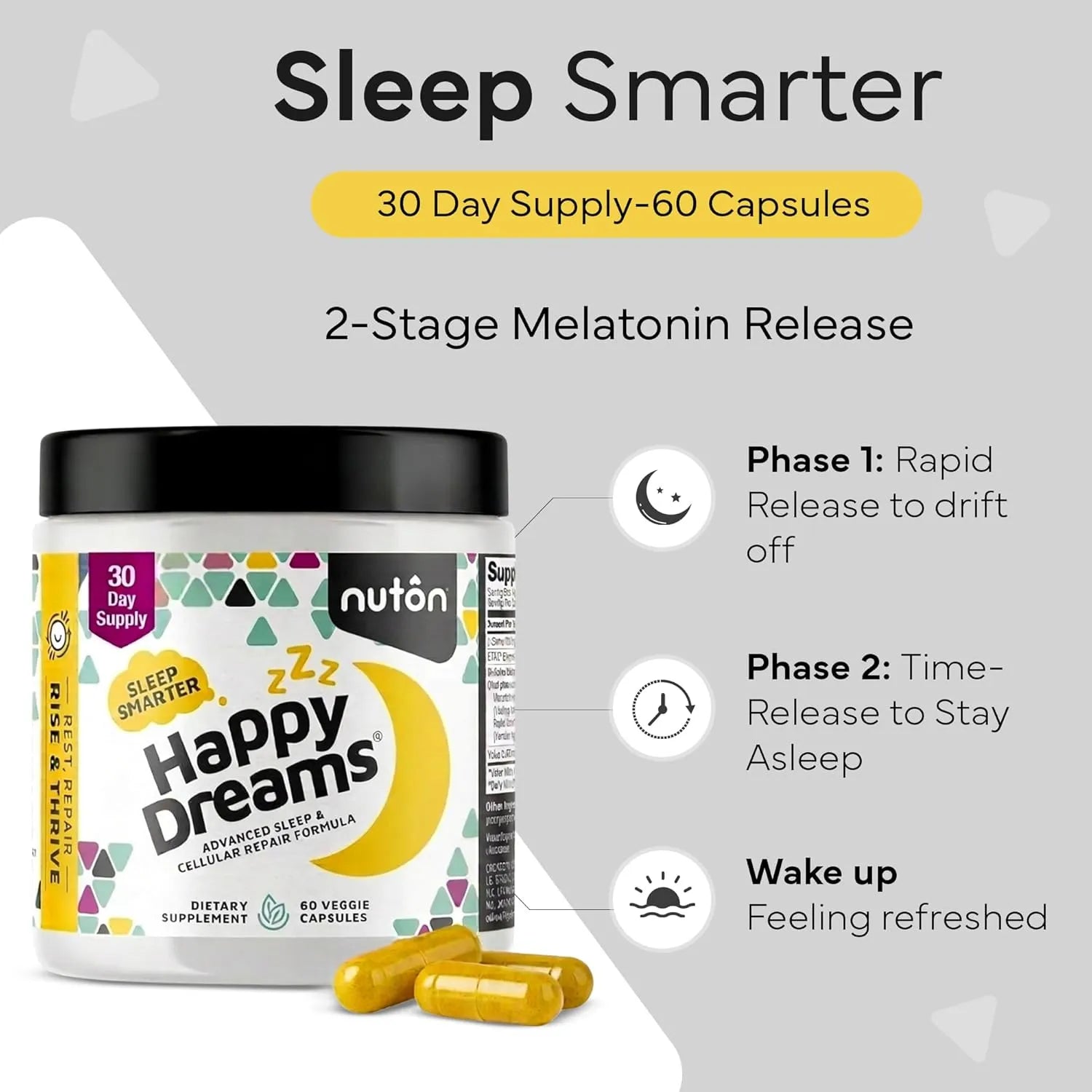 Nuton Happy Dreams 60 caps