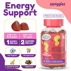 Squiggles Kid's Daily Iron + 100 gummies