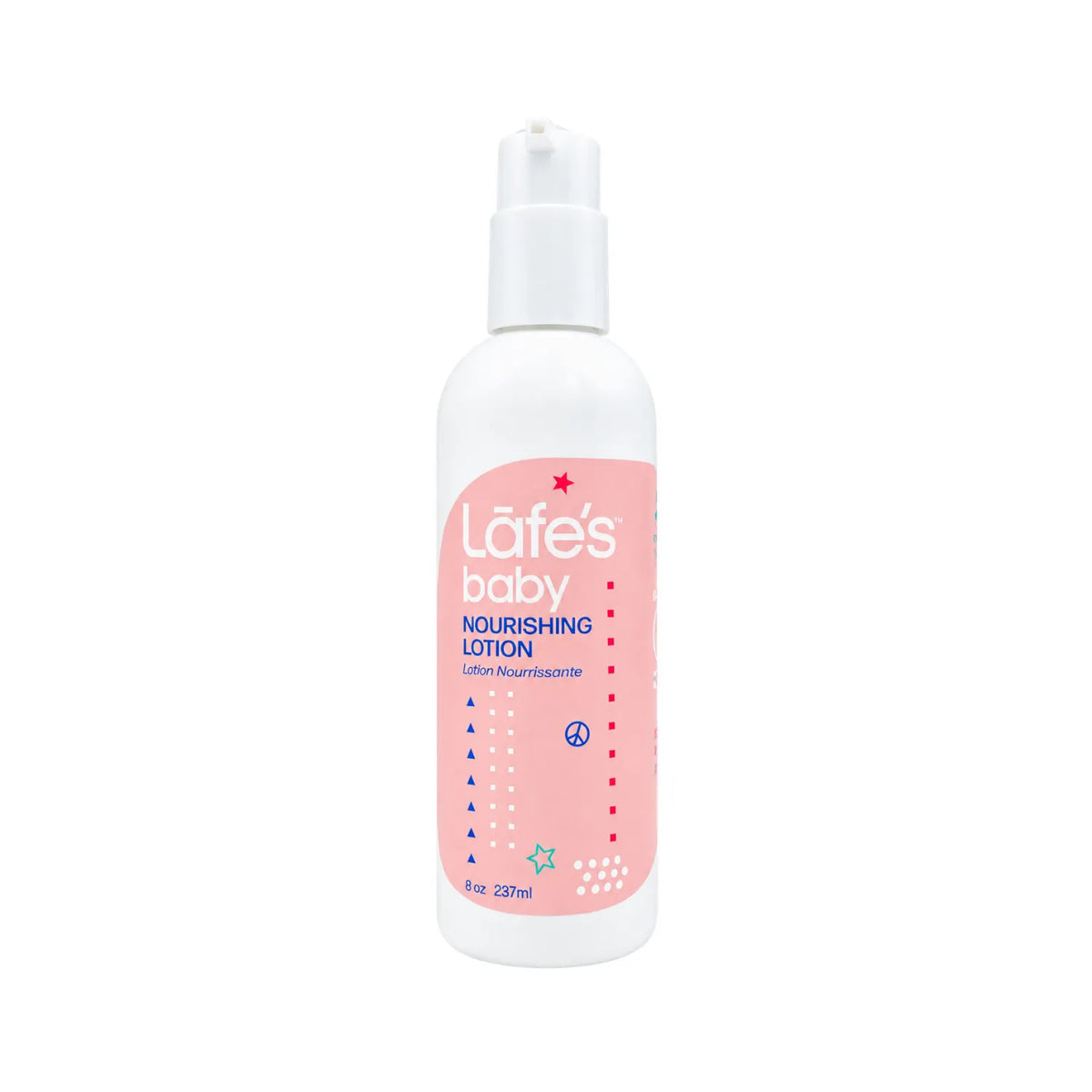 LAFE'S Loción Orgánica Nutritiva para Bebé Jazmín + Toronja 8 fl oz / 236 ml | Hidratación natural para piel delicada | Con aloe vera y aceites vegetales orgánicos | Sin fragancias sintéticas ni químicos agresivos | Loción corporal para bebé