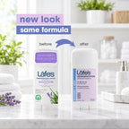LAFE'S Desodorante Natural en Barra Lavanda + Aloe 2.25 oz | Protección contra el mal olor | Sin aluminio clorhidrato | Ingredientes naturales y orgánicos | Desodorante natural