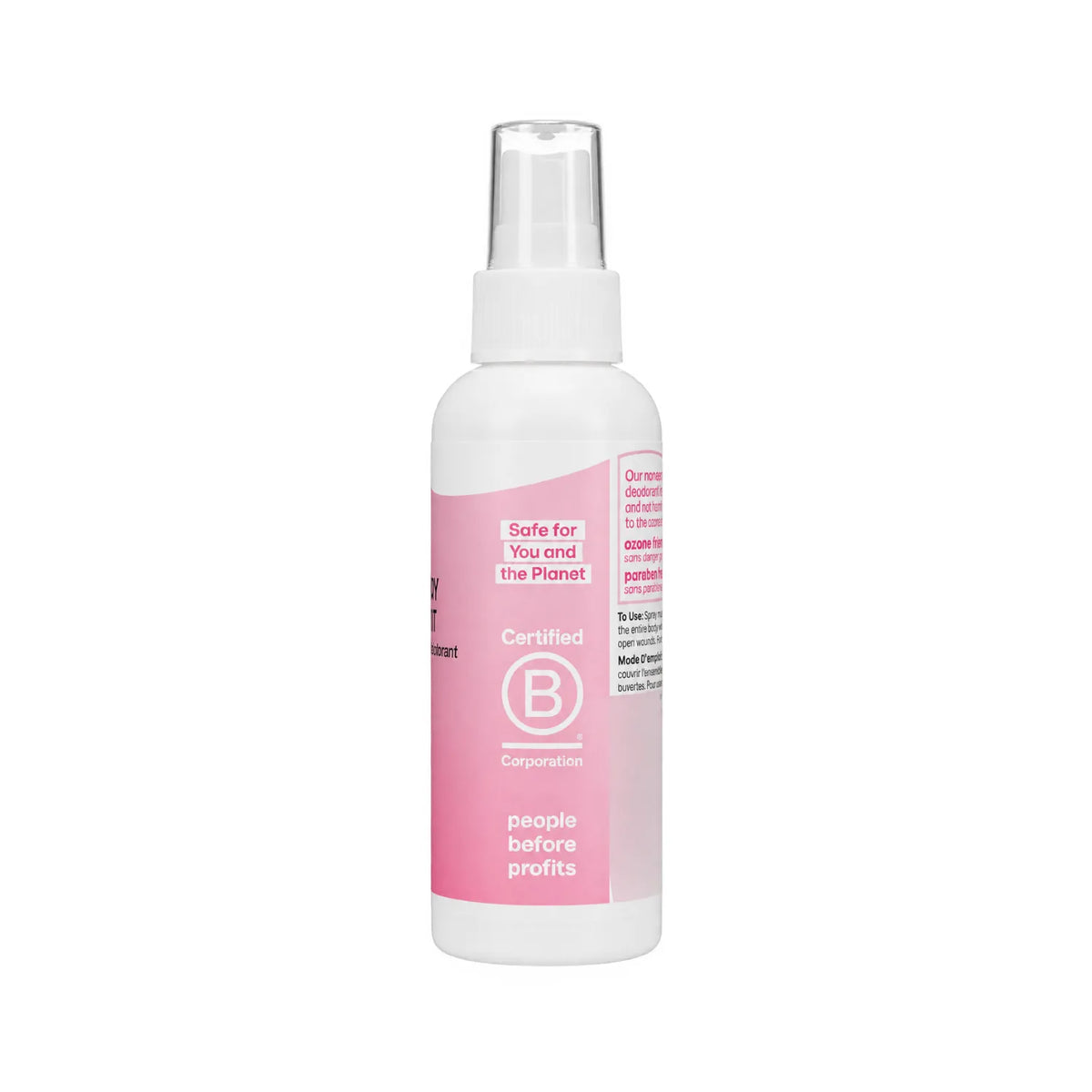 LAFE'S Desodorante Corporal Natural Rosa de Playa + Peonia 4 oz / 118 ml | Protección natural contra el mal olor | Con minerales y extractos botánicos | Sin aluminio ni químicos agresivos | Desodorante corporal natural