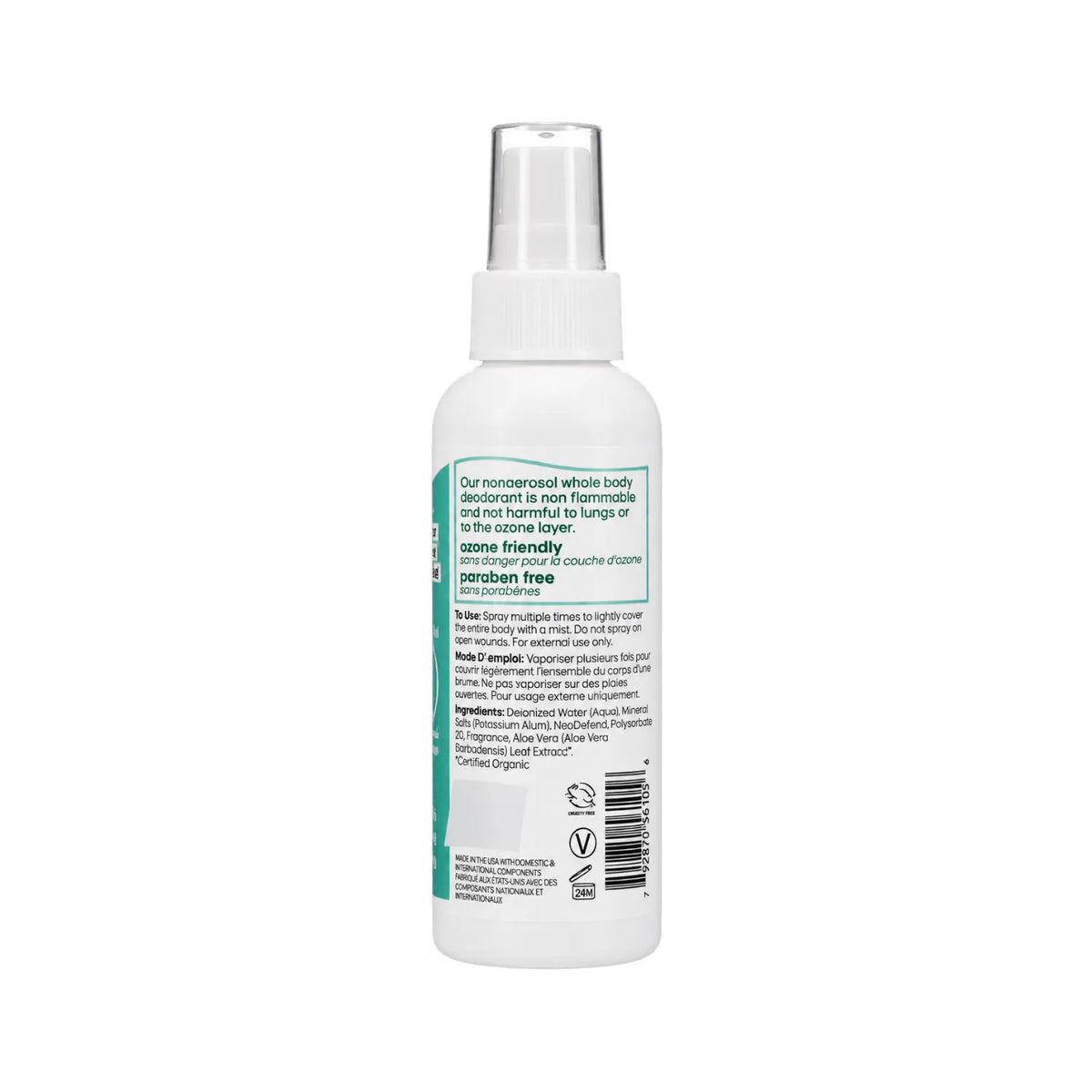 LAFE'S Desodorante Corporal Natural Cedro + Lima 4 oz / 118 ml | Protección natural contra el mal olor | Con minerales y aceites esenciales | Sin aluminio ni químicos agresivos | Desodorante corporal natural