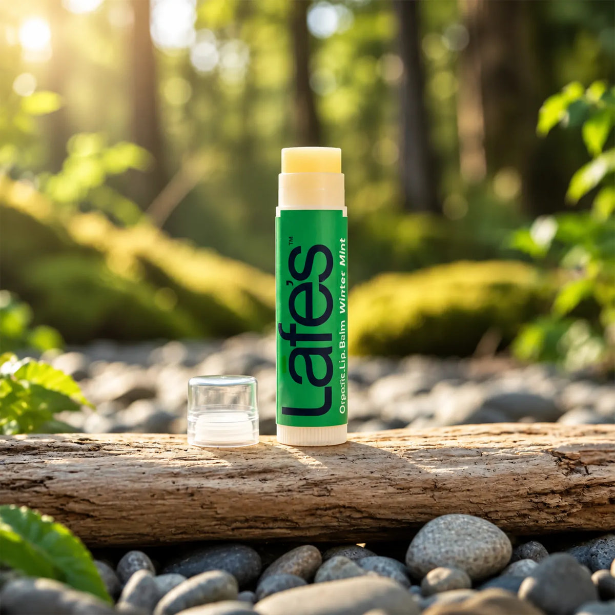 LAFE'S Bálsamo Labial Orgánico Winter Mint | Hidratación y protección natural para labios secos | Con mantecas y aceites vegetales | Sin parabenos ni ingredientes artificiales | Bálsamo labial natural