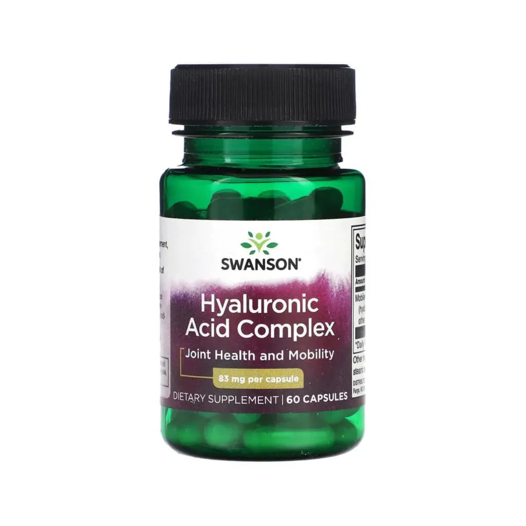 SWANSON COMPLEJO DE ÁCIDO HIALURÓNICO 83MG 60 CAPSULAS SFN
