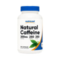 Nutricost Cafeína Natural 200 mg 250 Cápsulas