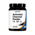 Nutricost Carbón Activado en Polvo 454 g 302 Porciones