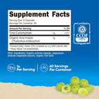 Nutricost Amla Orgánico 1000 mg 120 Cápsulas Vegetales