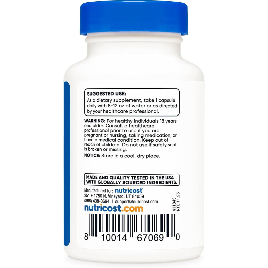 Nutricost TUDCA 500 mg 30 Cápsulas