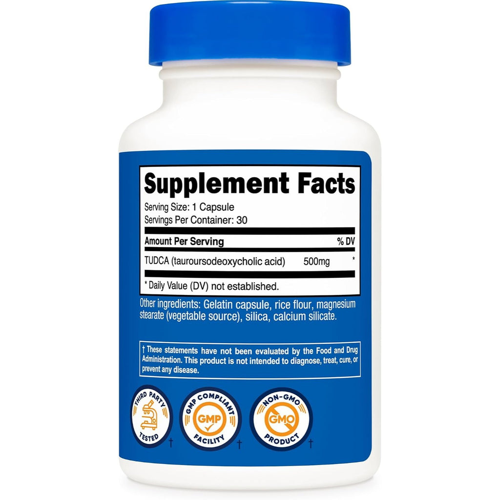 Nutricost TUDCA 500 mg 30 Cápsulas