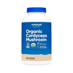 Nutricost Cordyceps Orgánico 1100 mg 180 Cápsulas Vegetales