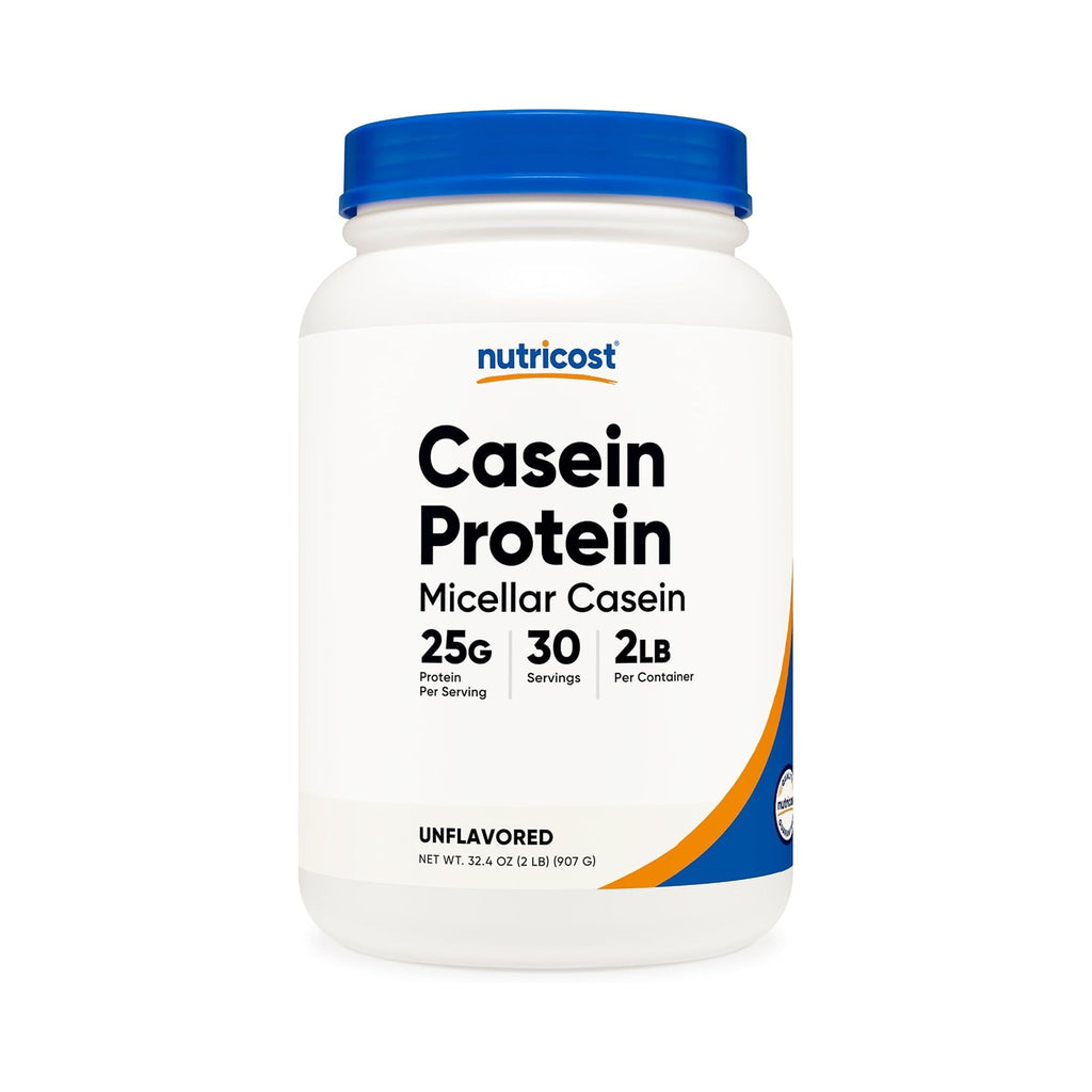 Nutricost Proteína de Caseína Micelar 30 Porciones Sin Sabor 2 lb