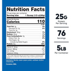 Nutricost Proteína de Caseína 71 Porciones 2268 g Sin Sabor