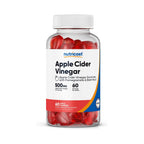 Nutricost Vinagre de Sidra de Manzana 500 mg 60 Gomitas Manzana