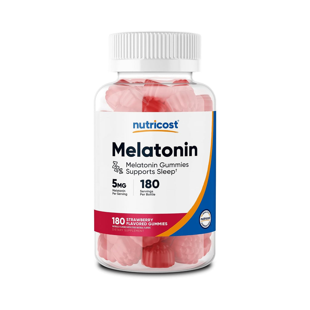 Nutricost Gomitas De Melatonina 5 Mg 180 Gomitas