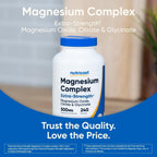 Nutricost Complejo De Magnesio 500 Mg 240 Cápsulas