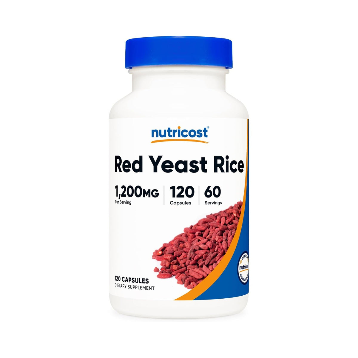 Nutricost Arroz de Levadura Roja 1200 mg 120 Cápsulas