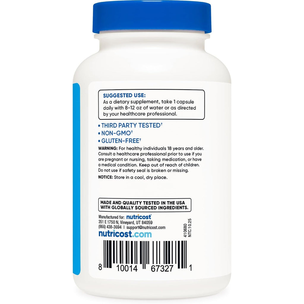 Nutricost Complejo de Electrolitos 120 Cápsulas