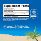 Nutricost Saw Palmetto Orgánico 1000 mg 120 Cápsulas Vegetales