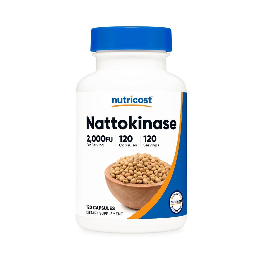 Nutricost Nattokinasa 2000 FU 120 Cápsulas