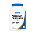 Nutricost Potasio y Magnesio 99 mg / 210 mg 240 Cápsulas