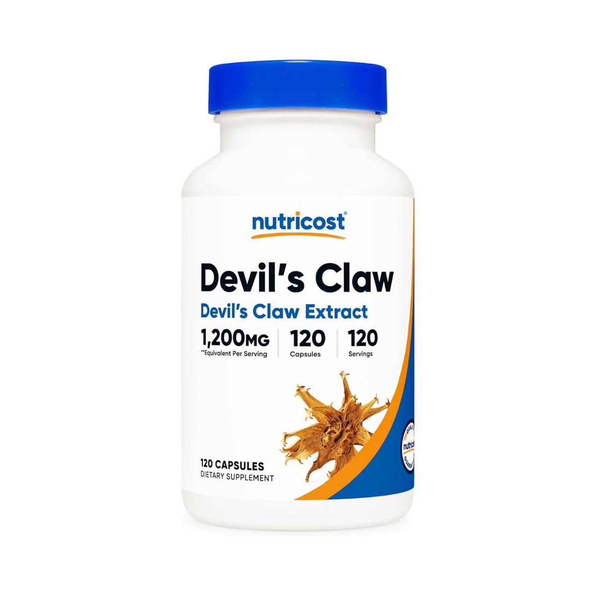Nutricost Garra del Diablo Extracto 4:1 300 mg 120 Cápsulas