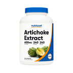 Nutricost Extracto de Alcachofa 600 mg 240 Cápsulas Vegetales