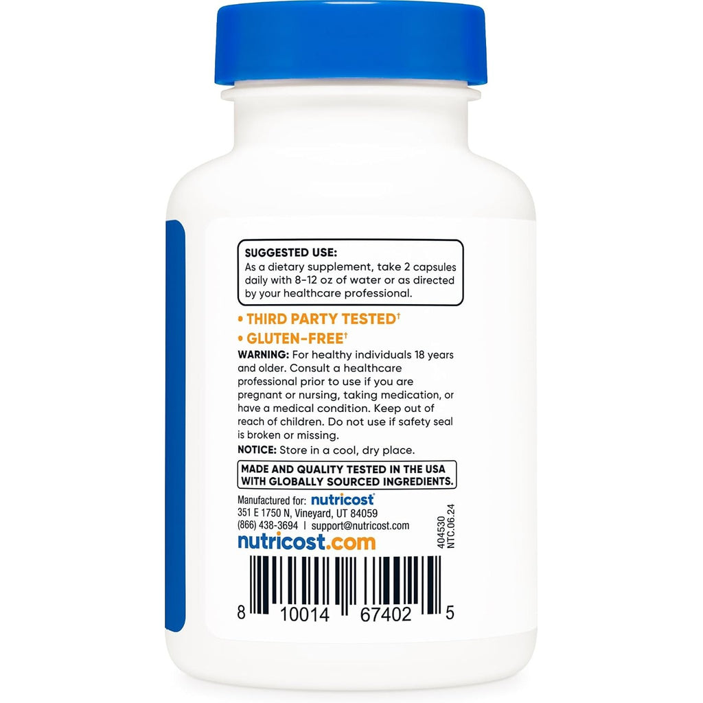Nutricost Artemisinina 200 mg 120 Cápsulas Vegetales