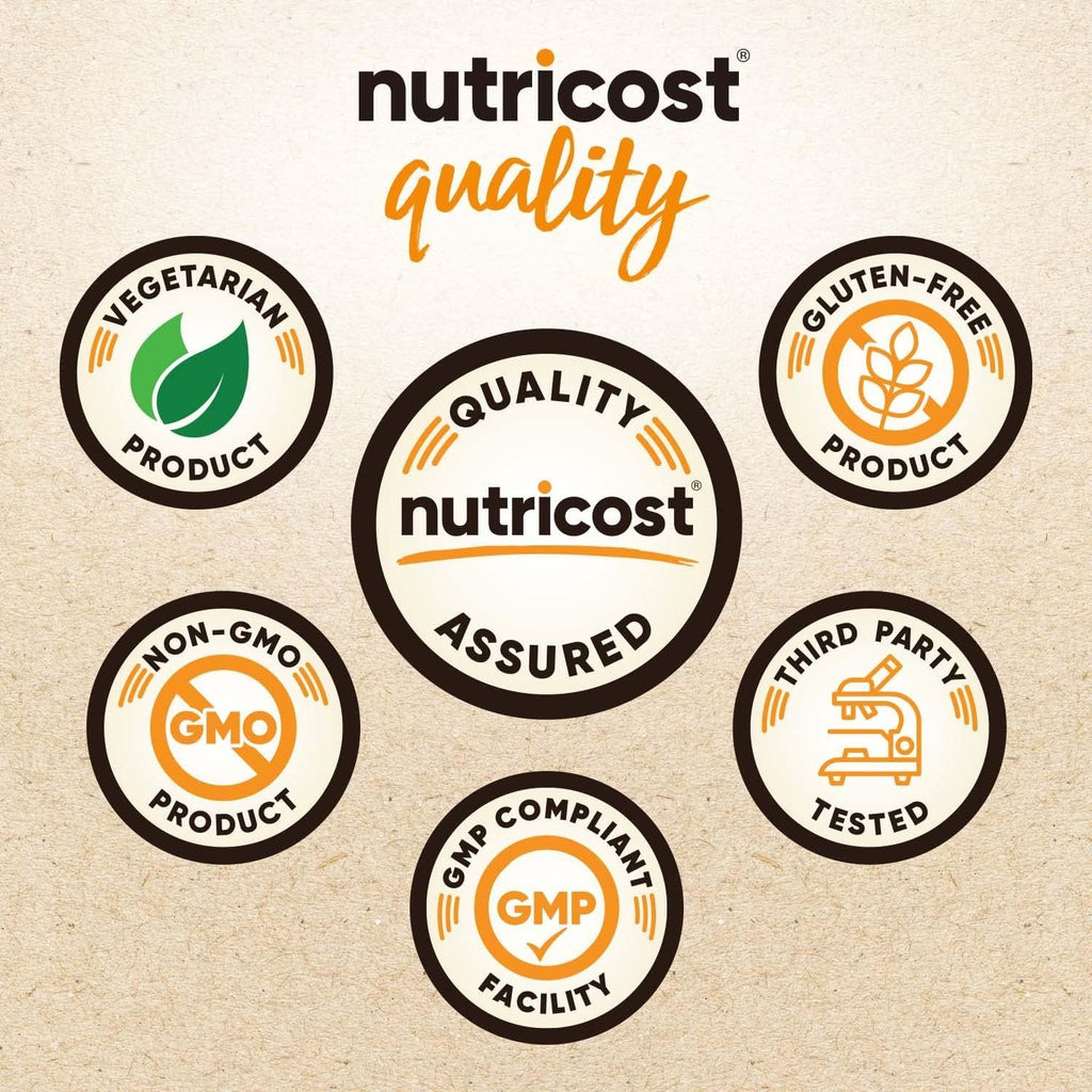 Nutricost Fibra Con Cáscara De Psyllium 150 Cápsulas