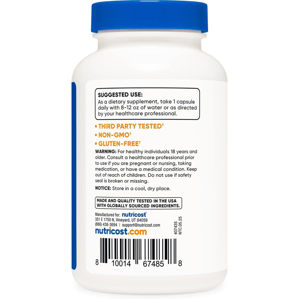 Nutricost Boro 10 mg 240 Cápsulas Vegetales