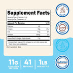 Nutricost Péptidos de Colágeno Bovino en Polvo 454 g