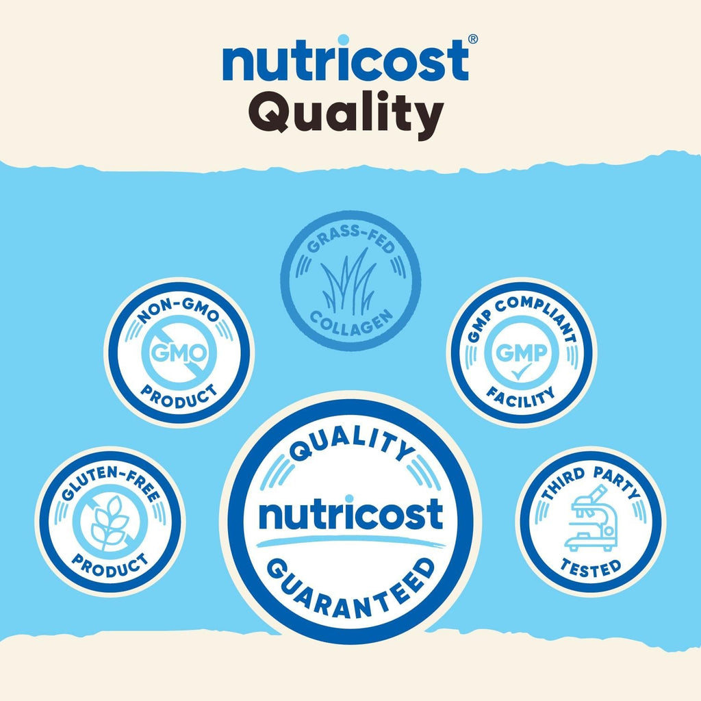 Nutricost Péptidos de Colágeno Bovino en Polvo 454 g
