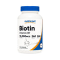 Nutricost Biotina 10,000 mcg 240 Cápsulas Vegetales