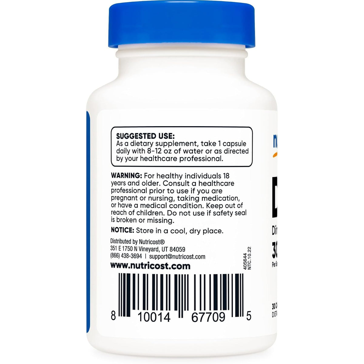 Nutricost DIM 300 mg 30 Cápsulas