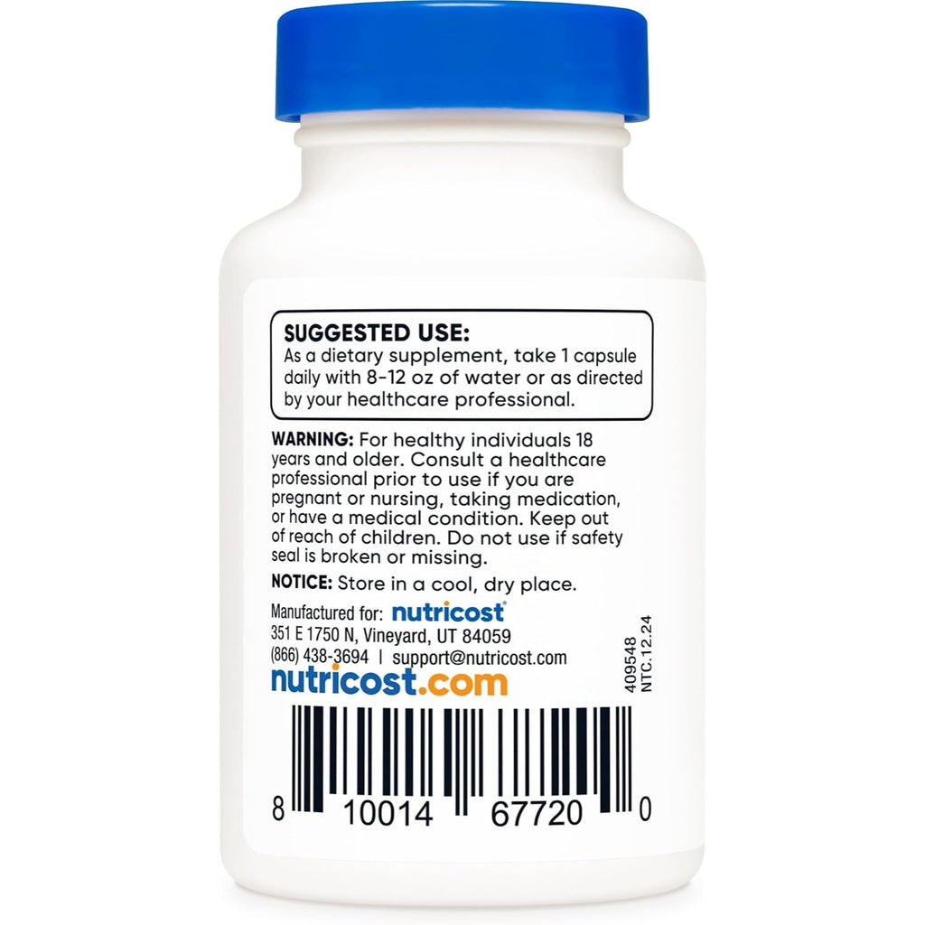 Nutricost L-Teanina 200 mg 30 Cápsulas
