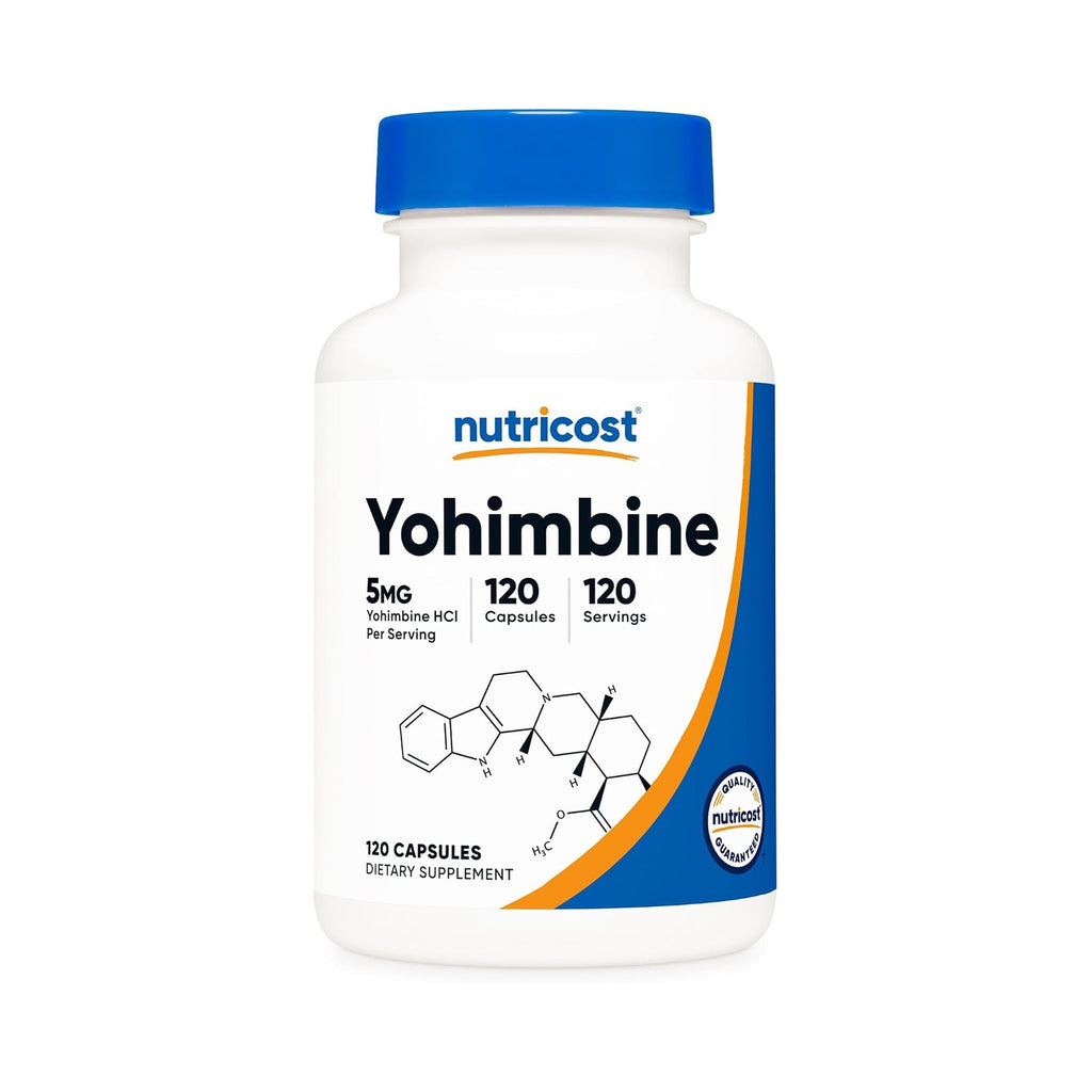 Nutricost Yohimbina HCL 5 mg 30 Cápsulas