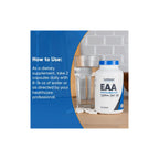 Nutricost EAA Cápsulas - 1200 mg de Aminoácidos Esenciales por Porcion - 240 Cápsulas - 120 Ser -Sin OMG - Sin gluten - Veganas