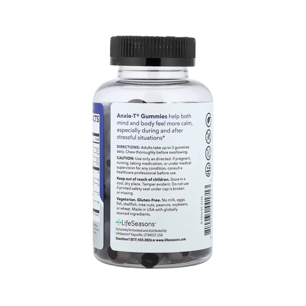 LifeSeasons Anxie-T  90 Gomitas Sabor