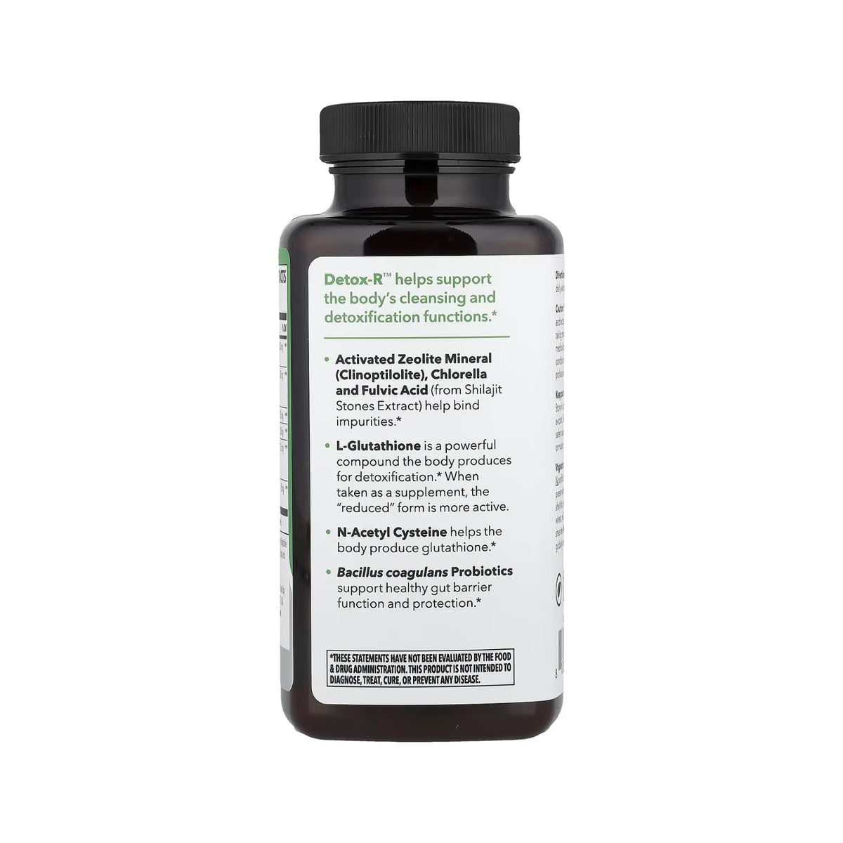 LifeSeasons, Detox-R™. Desintoxicación De Microplásticos, Toxinas Y Metales Pesados, 90 Cápsulas Vegetales