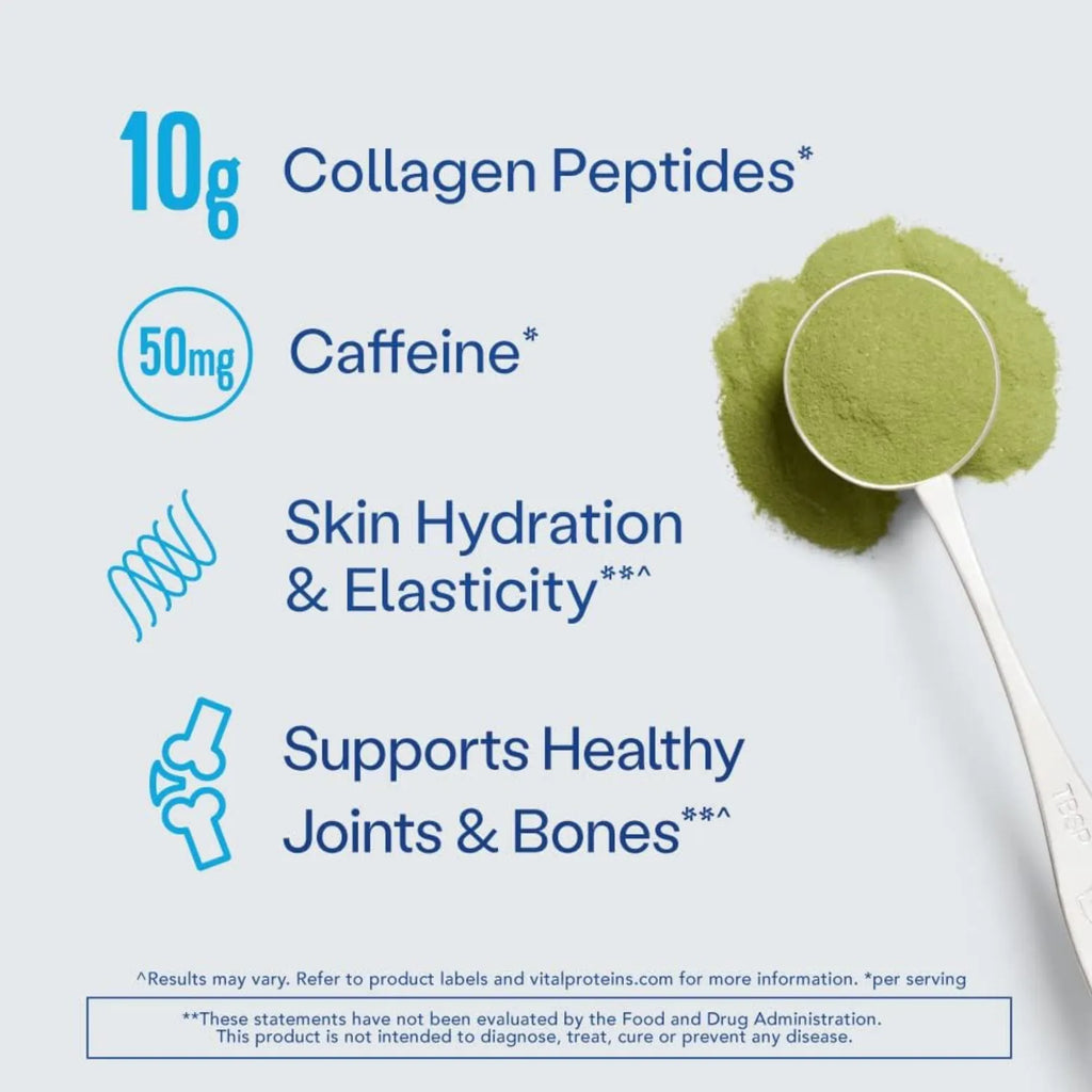 Vital Proteins Matcha Collagen Péptidos De Colágeno 299 grs Sabor Matcha