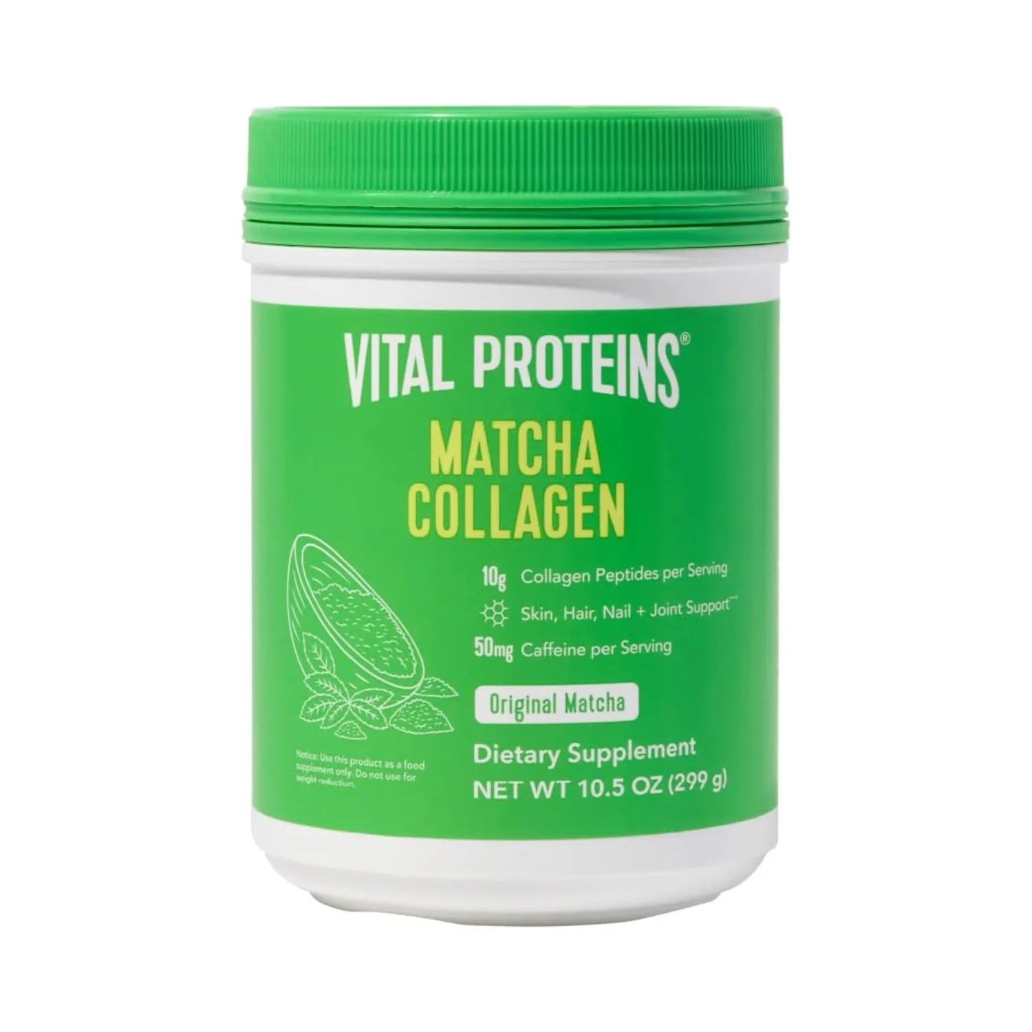 Vital Proteins Matcha Collagen Péptidos De Colágeno 299 grs Sabor Matcha
