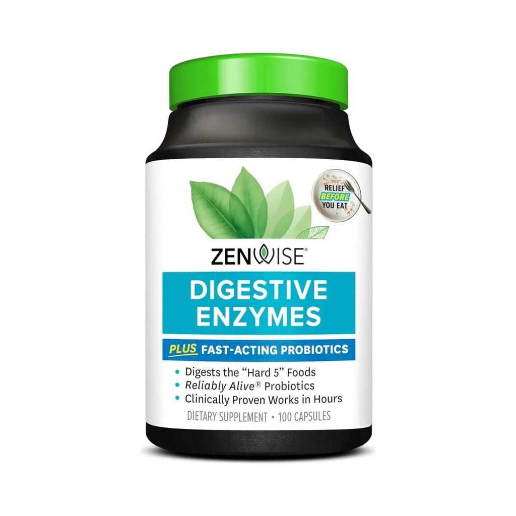 Zenwise Probióticos y prebióticos digestivos 100 caps sfn