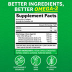 Zenwise Omega 3 Vegano 475 mg 120 Softgels Sfn