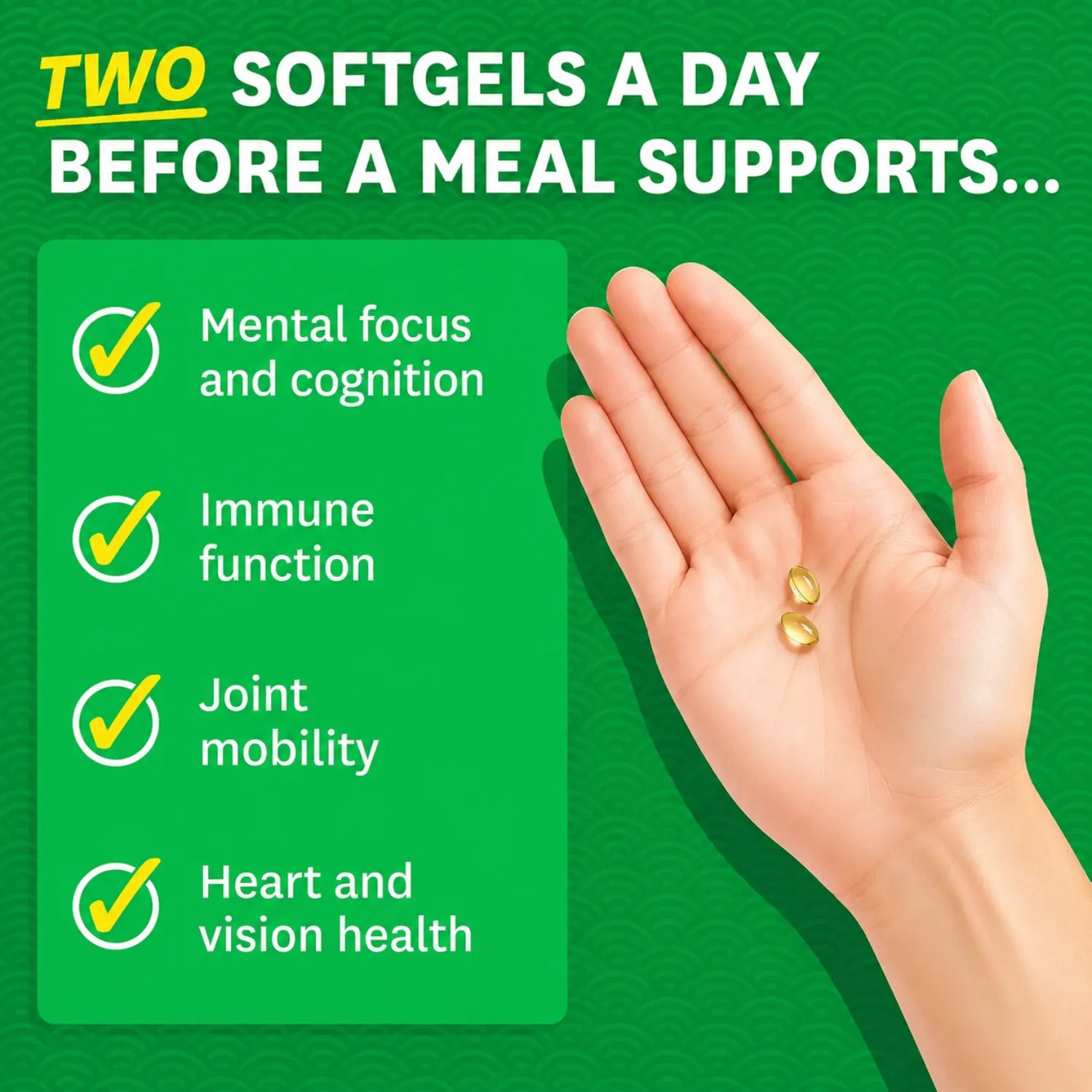 Zenwise Omega 3 Vegano 475 mg 120 Softgels Sfn