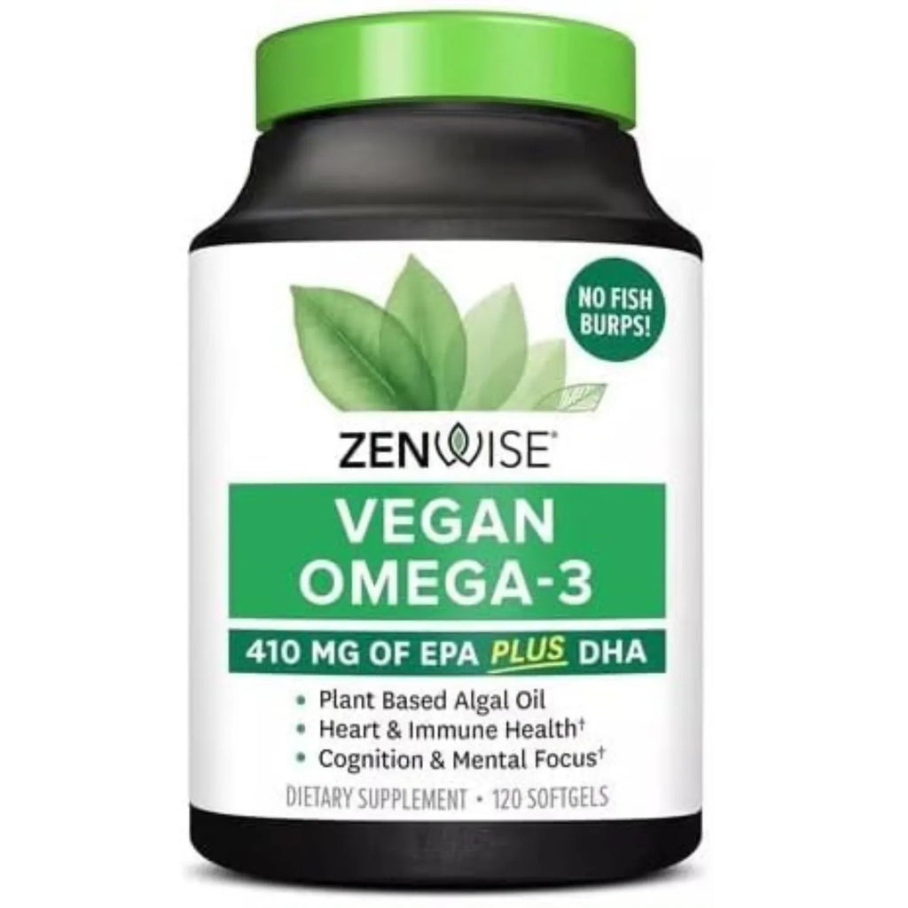 Zenwise Omega 3 Vegano 475 mg 120 Softgels Sfn