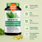 Zenwise Omega 3 Vegano 475 mg 120 Softgels Sfn